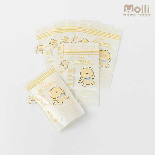 Túi trữ sữa Molli - 100ml (hộp 30 túi)