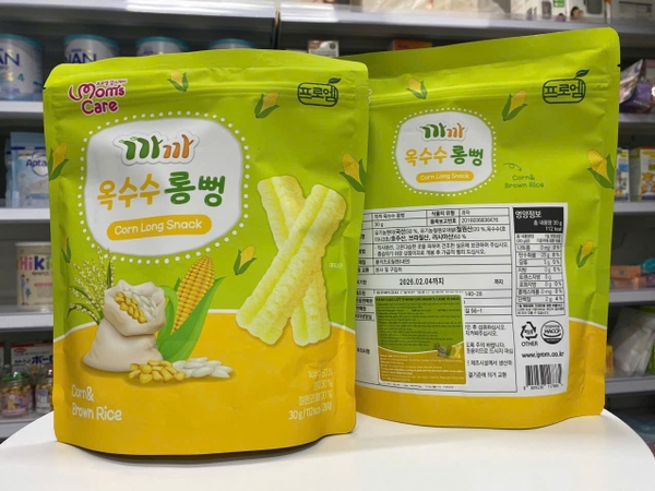 Bánh gạo lứt THANH DÀI Mom's Care vị Ngô 30g