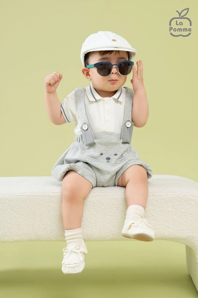 Bộ yếm rời kèm áo La Pomme Tuổi thần tiên