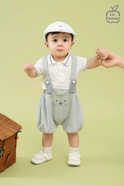 Bộ yếm rời kèm áo La Pomme Tuổi thần tiên