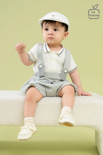 Bộ yếm rời kèm áo La Pomme Tuổi thần tiên