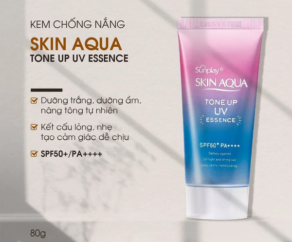 Kem Chống Nắng Skin Aqua Tone up UV Essence 80g