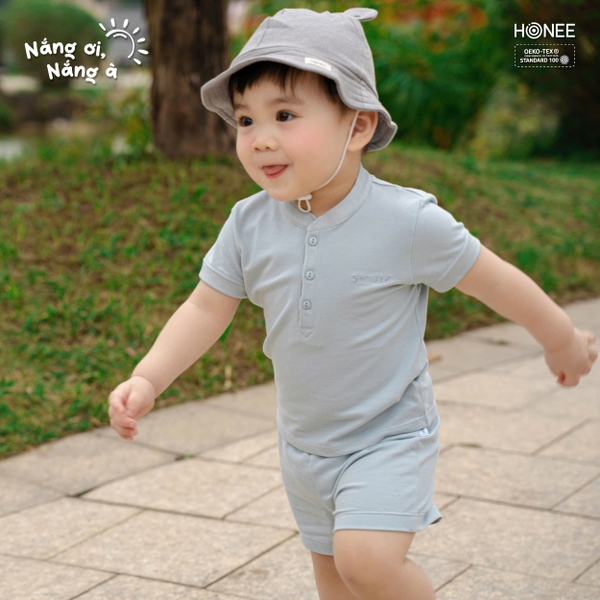 (C6.5) Bộ cộc tay Polo cổ trụ 7072 Honee