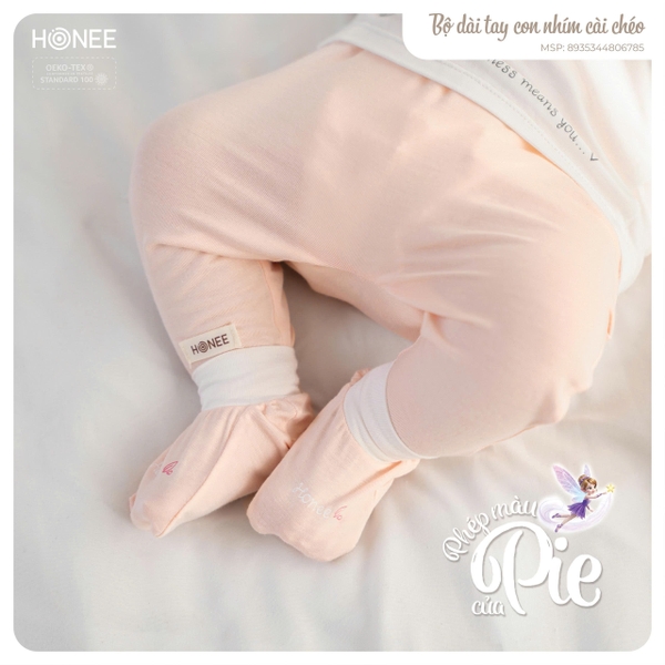 (C1.5) Bộ dài tay con nhím cài chéo 6785 Honee