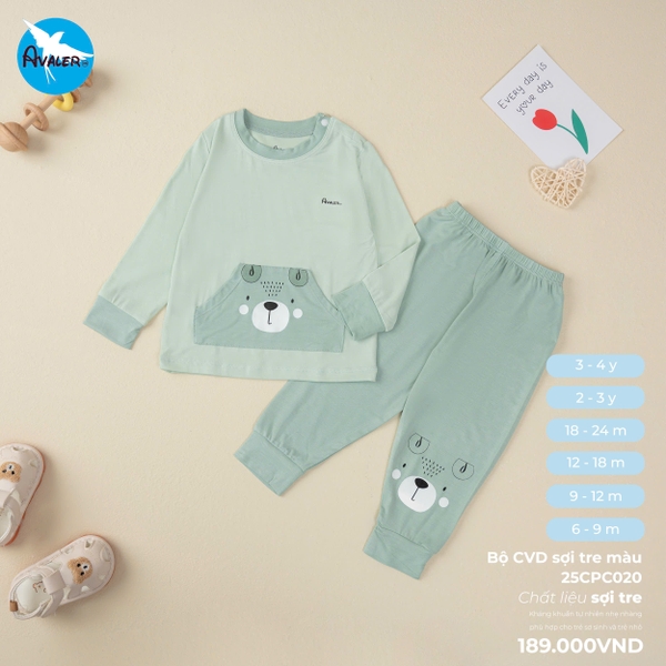 ('C7) Bộ CVD sợi tre Avaler 25CPC020