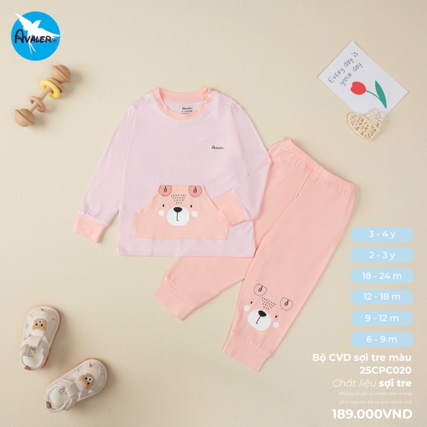 ('C7) Bộ CVD sợi tre Avaler 25CPC020