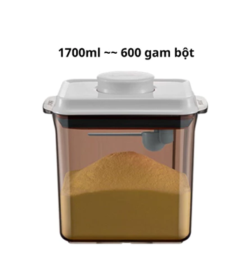 Hộp trữ sữa bột chân không Ankou 1700ml