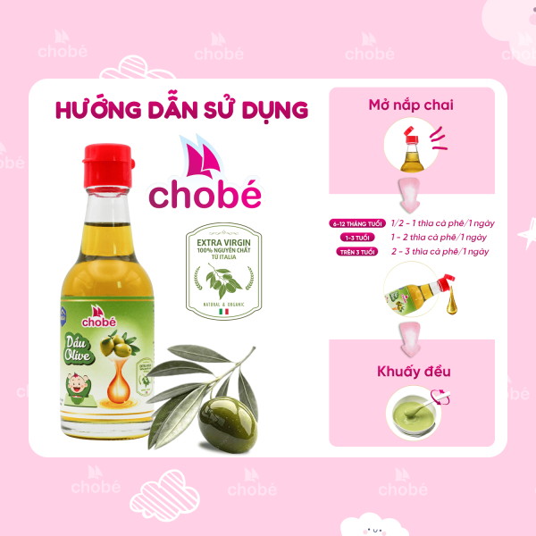 Dầu Olive ăn dặm Lê Gia cho bé 60ml (6M+)