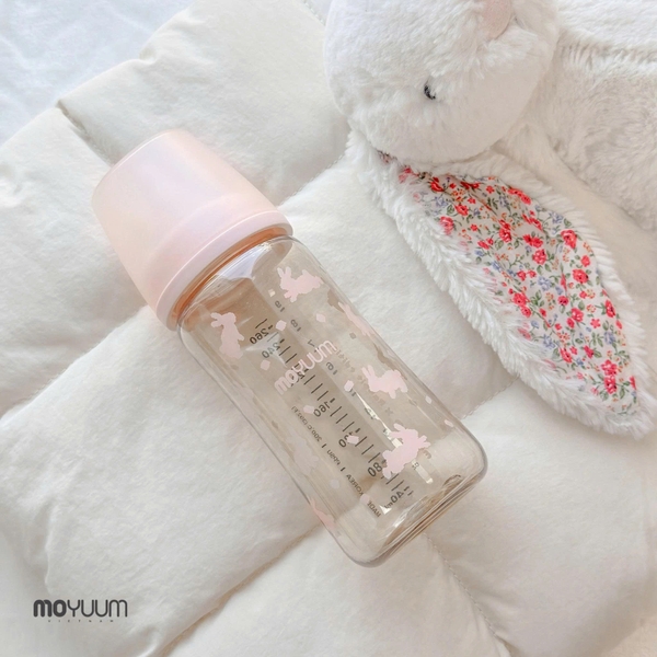 Bình sữa Moyuum PPSU Premium thế hệ thứ 3 - Rabbit 270ml