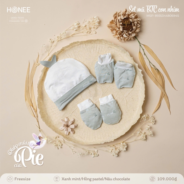 Set mũ BTC con nhím 6945 Honee