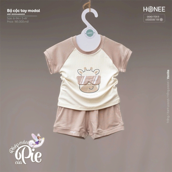 (C3.5) Bộ cộc tay modal Honee 6525