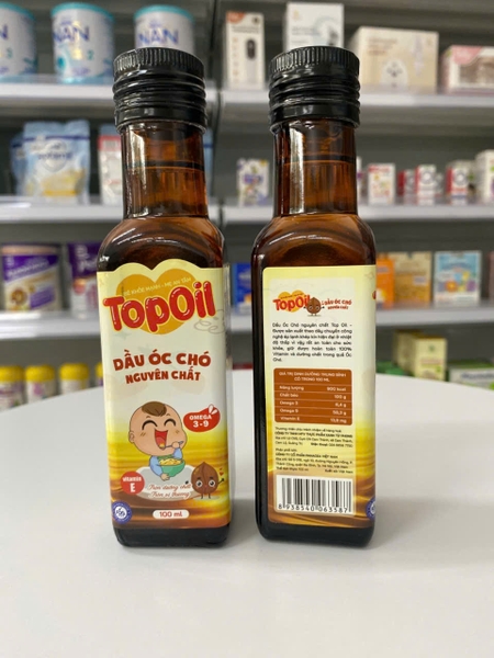 Dầu óc chó nguyên chất Topoil 100ml