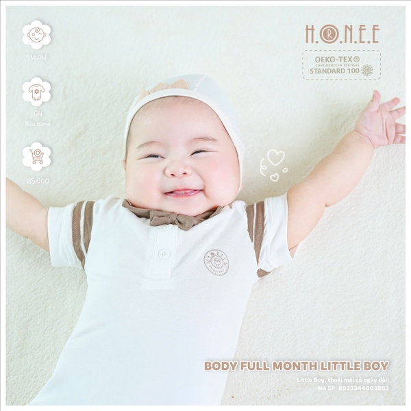 Body full month little boy Hrnee