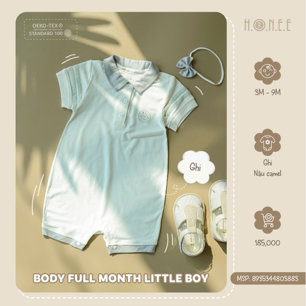 Body full month little boy Hrnee