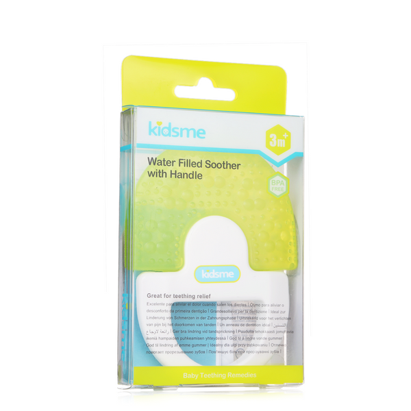 Cắn nướu có nước và tay cầm Kidsme Màu chanh 9311 (3M+)