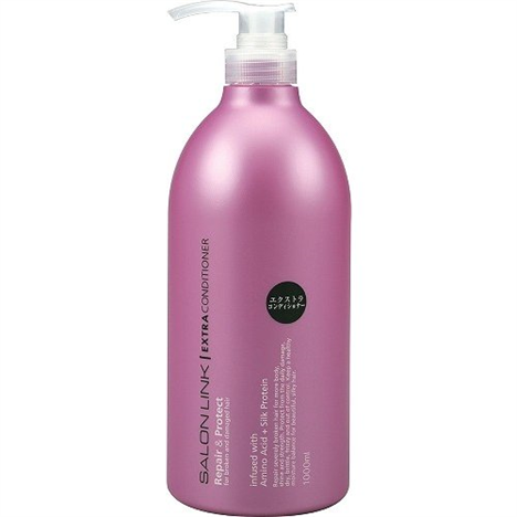 Dầu Xả Phục Hồi Kumano Salon Link Extra Nhật Bản 1000ml (hồng tím)
