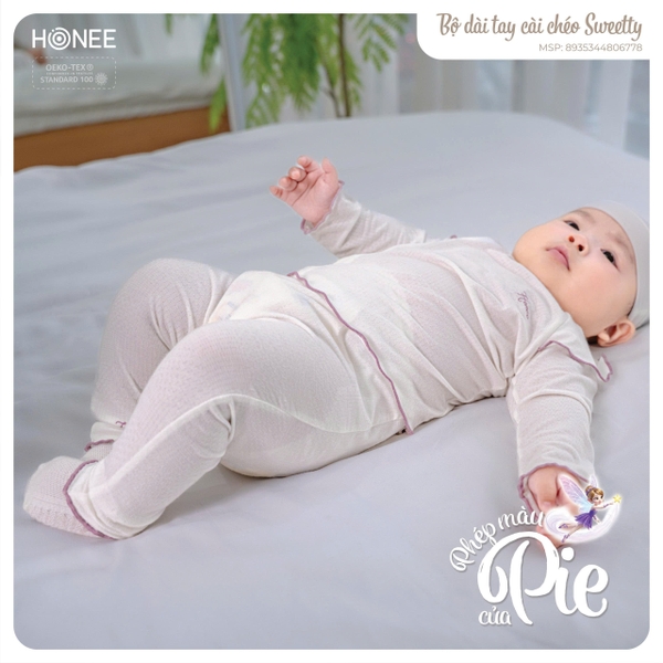 Bộ dài tay cài chéo Sweetty 6778 Honee