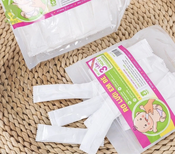 Rơ lưỡi vải cho bé Mipbi (túi 30 chiếc)
