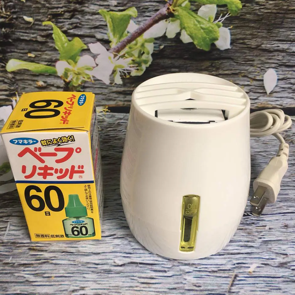 Máy xông tinh dầu đuổi muỗi Fumakilla kèm lọ tinh dầu 60 ngày