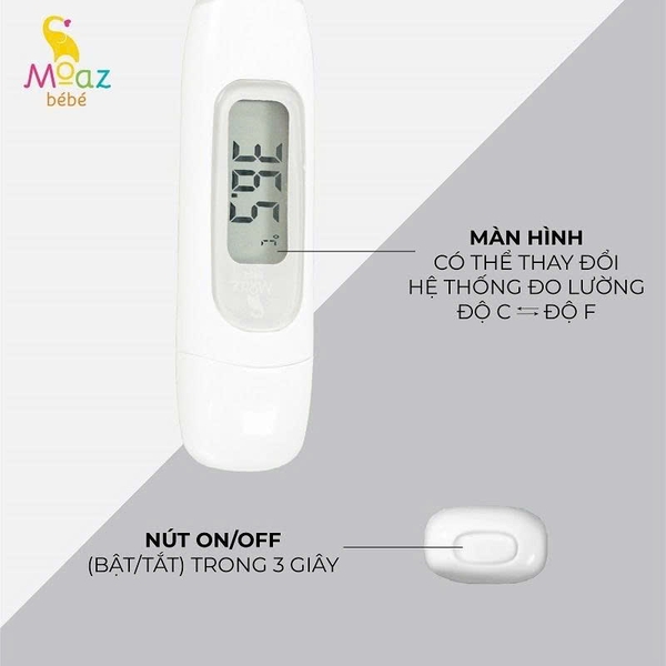 Nhiệt kế kỹ thuật số Moaz BéBé MB-040
