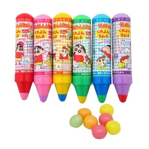 Kẹo bút chì màu Shin-chan Nhật Bản vị Socola (cho bé trên 3 tuổi)