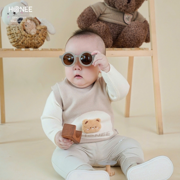 ('C5-DHV) Áo Gile len 5665 Honee