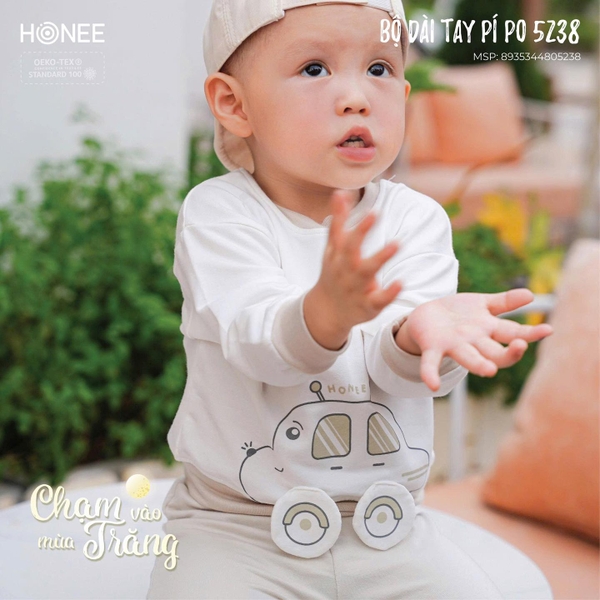 ('C3) Bộ dài tay pí po 5238 Honee