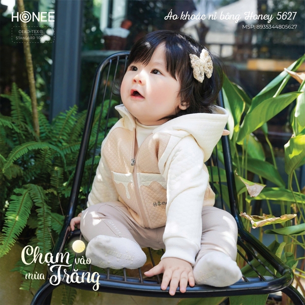 Áo khoác nỉ bông Honey 5627 Honee