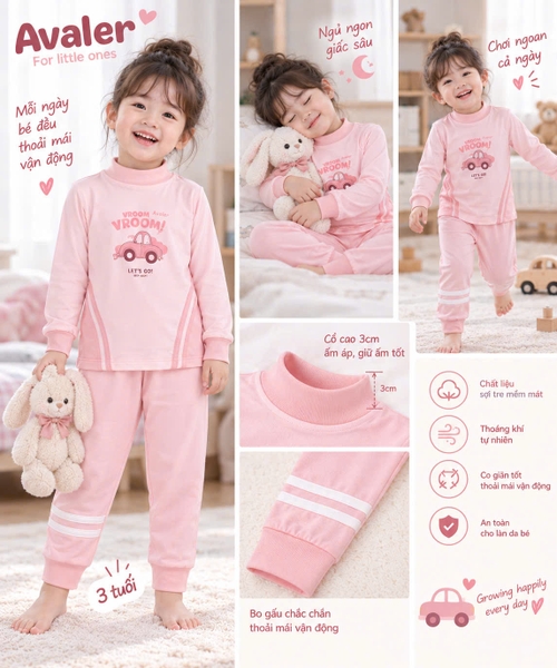 Bộ 3cm màu thể thao Avaler 26AV092