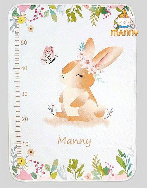 Lót tè chống thấm cổ tích 4D cotton cao cấp Manny 50x70cm (họa tiết cổ tích)