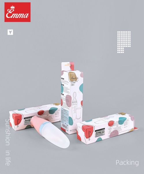 Bình thìa ăn dặm cho bé EMMAKIDS 727