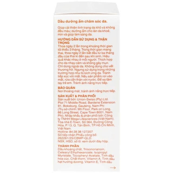 Dầu dưỡng da Bio Oil - Chăm sóc da bị rạn, vết sẹo, không đều màu (60ml)