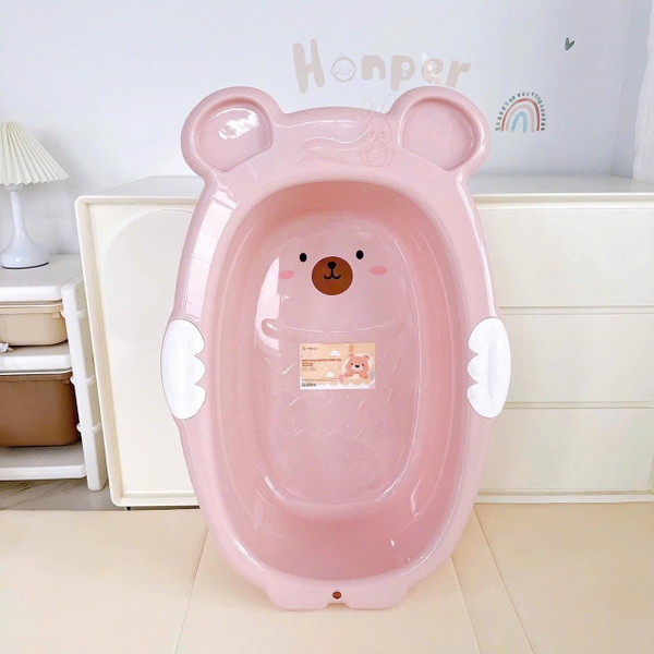 Chậu tắm Honper HP131 hình gấu (86 x 58 x cao 21cm)
