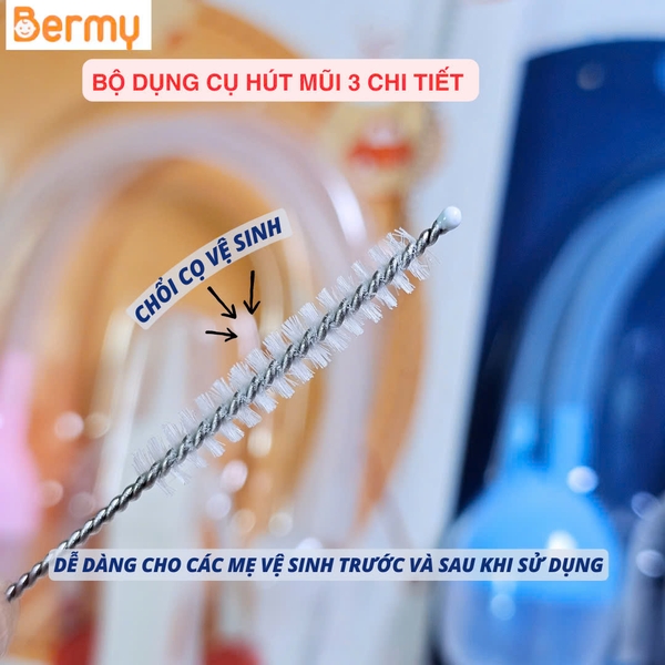 Hút mũi dây 3 món kèm nhíp