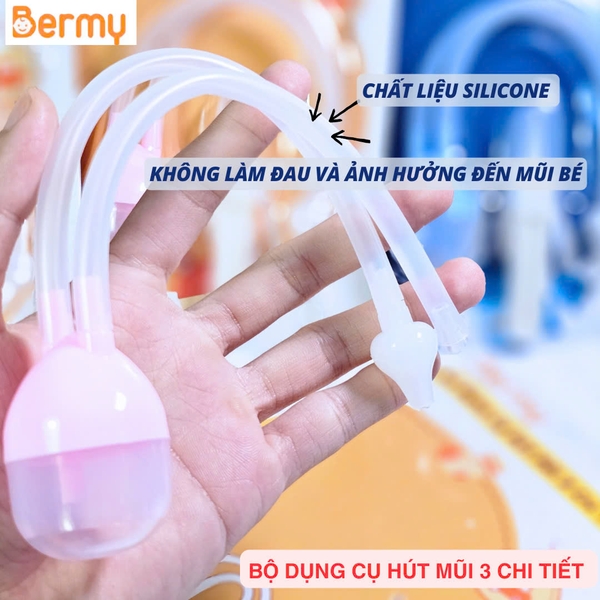 Hút mũi dây 3 món kèm nhíp