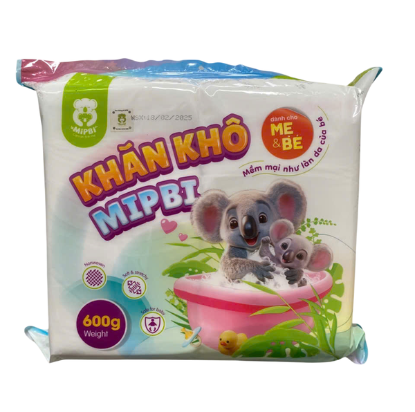Khăn vải khô đa năng Mipbi 600g