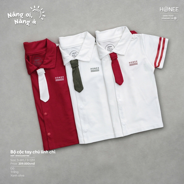 Bộ cộc tay chú lình chì 7799 Honee