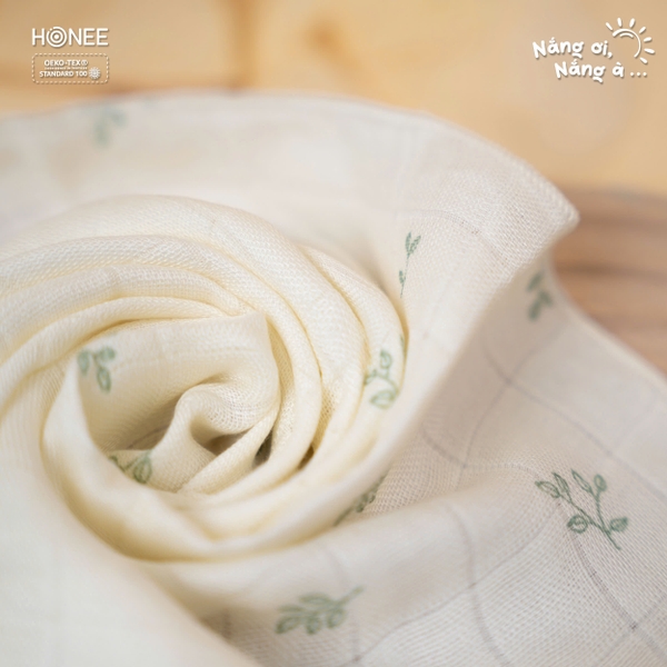 Khăn xô sợi tre lụa Honee 1483 (set 5)