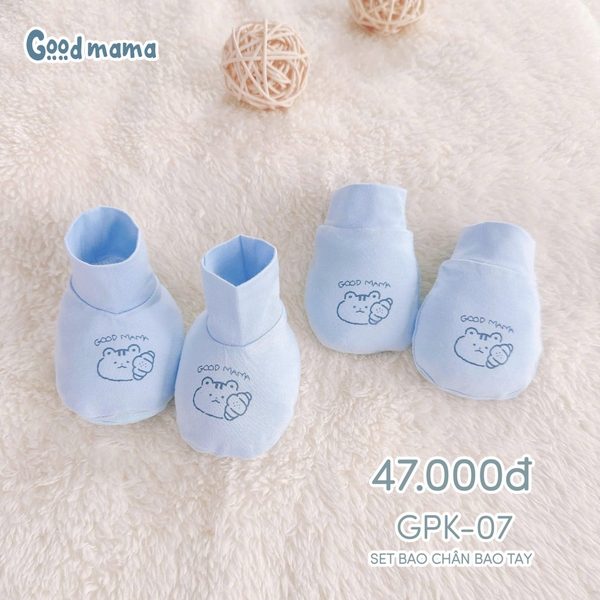 Set bao tay chân cho trẻ sơ sinh GPK-07 GoodMama