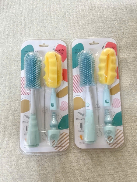 Set cọ rửa bình sữa 4 chi tiết EMMAKIDS 712