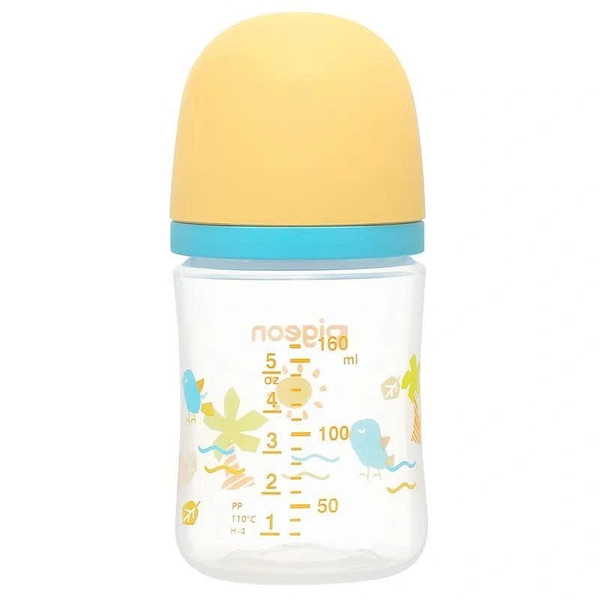 Bình sữa PP Pigeon Softouch Baby-Friendly World cổ rộng 160ml - Mùa Hạ (từ 0 tháng)