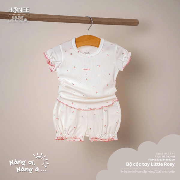 (C1.5) Bộ cộc tay Little Rosy 8208 Honee
