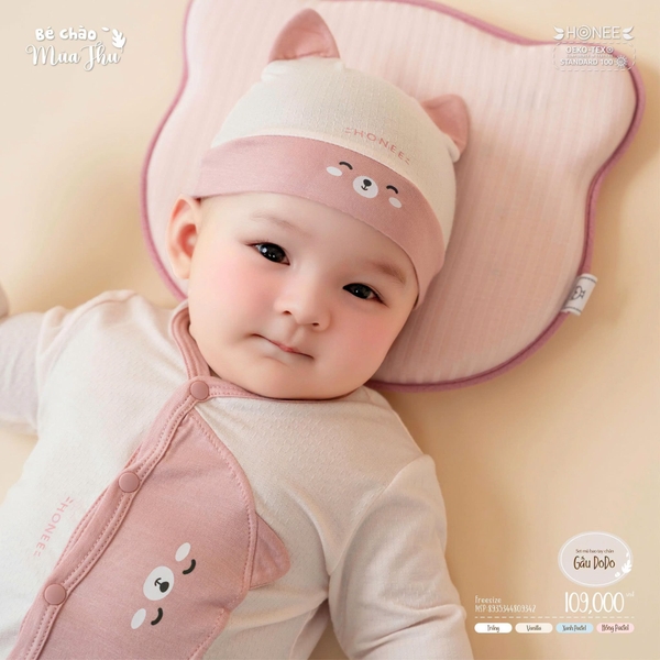 Set mũ BTC gấu DODO Honee 9342