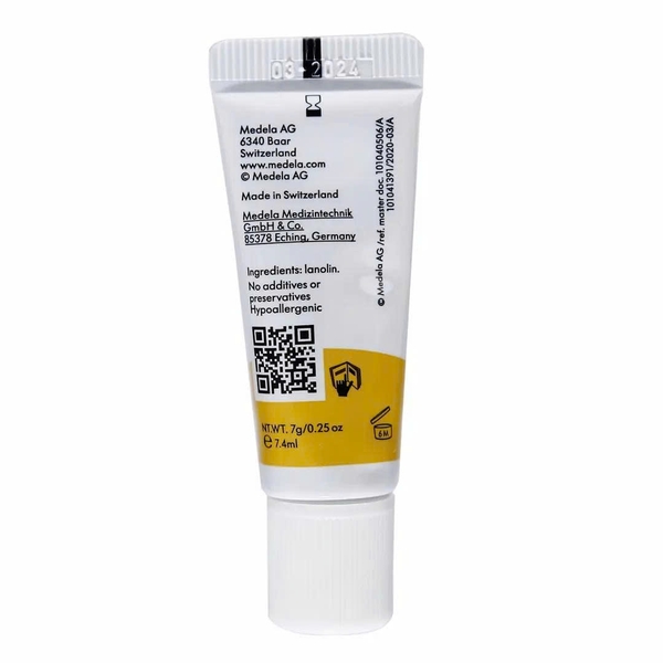 Kem trị nứt đầu ti và chống nẻ da trẻ em Medela Purelan 7gram