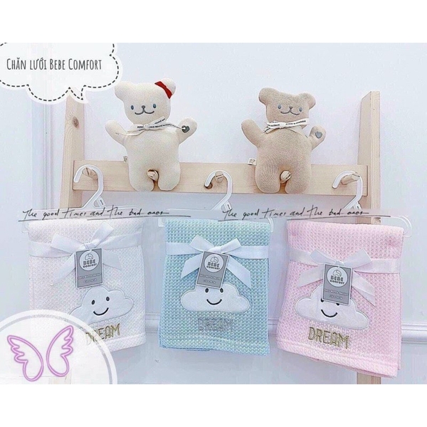 Chăn lưới chống ngạt BEBE COMFORT 102x76cm màu ngẫu nhiên