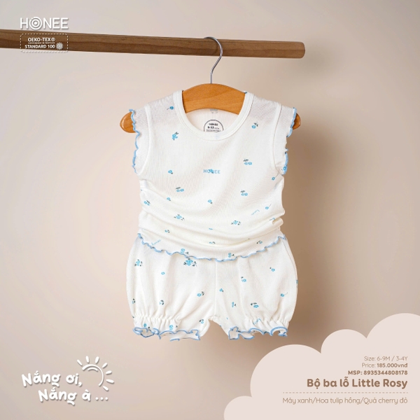 (C1.5) Bộ ba lỗ Little Rosy 8178 Honee