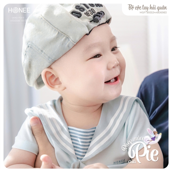 (C5) Bộ cộc tay hải quân 6983 Honee