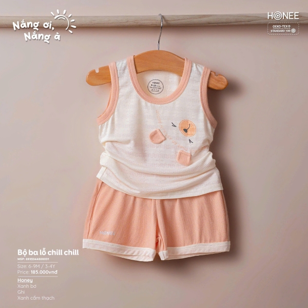 (C5.5) Bộ ba lỗ Chill Chill 8031 Honee