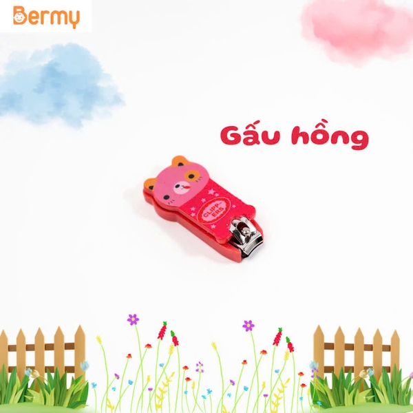 Bấm móng hoạt hình Bermy (màu sắc/ họa tiết ngẫu nhiên)
