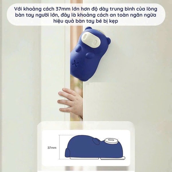Bịt cửa an toàn cho bé AAG (mix màu)
